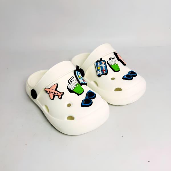 White crocs for Kids