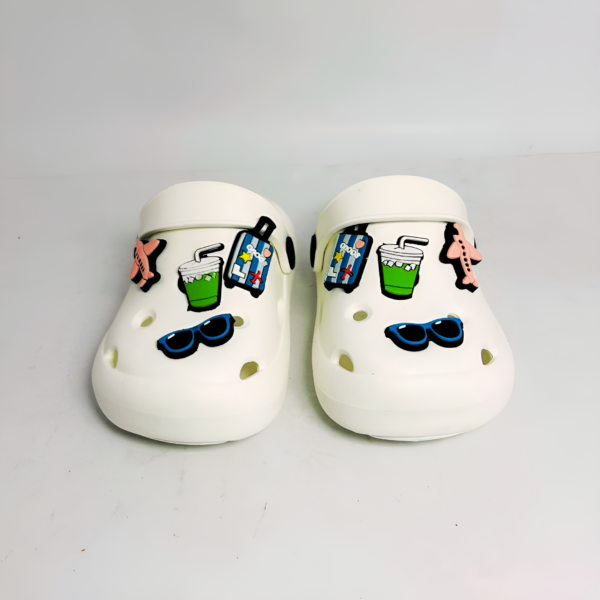White crocs for Kids - Image 4