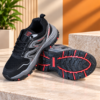 Lancer Black & Red Men's Sports Shoes