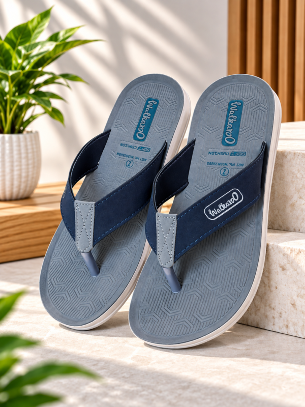 Welkaroo Men's Olive Toe-Post Walker Sandals