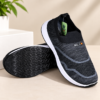 W-WELCO Women’s Grey Slip-On Casual Walking Shoes