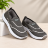 W-WELCO Women’s Grey Slip-On Casual Walking Shoes